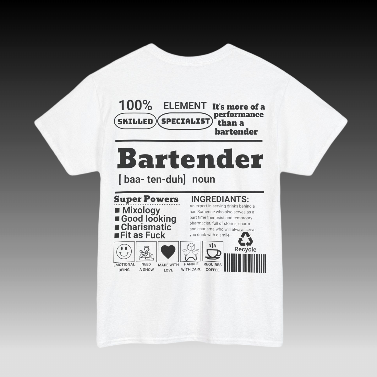 Bartender Special T-shirt W