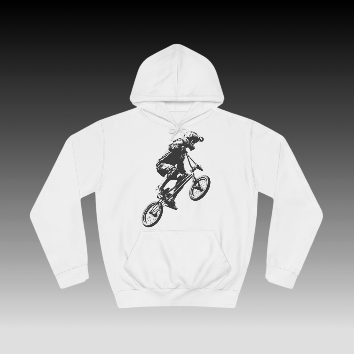 BMX Hoodie white
