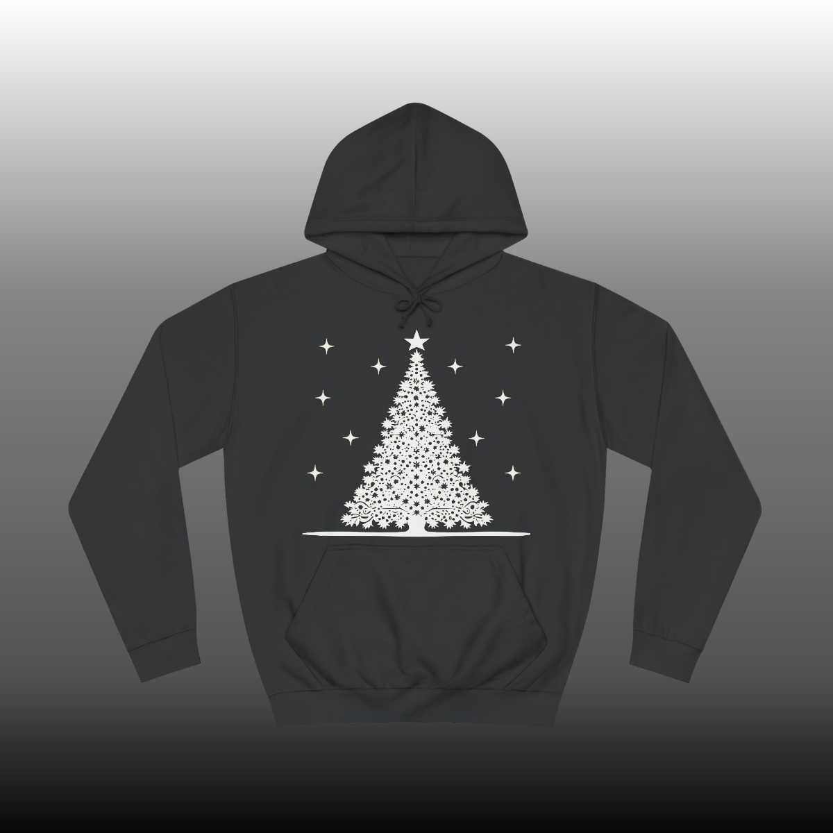 Christmas Tree black hoodie