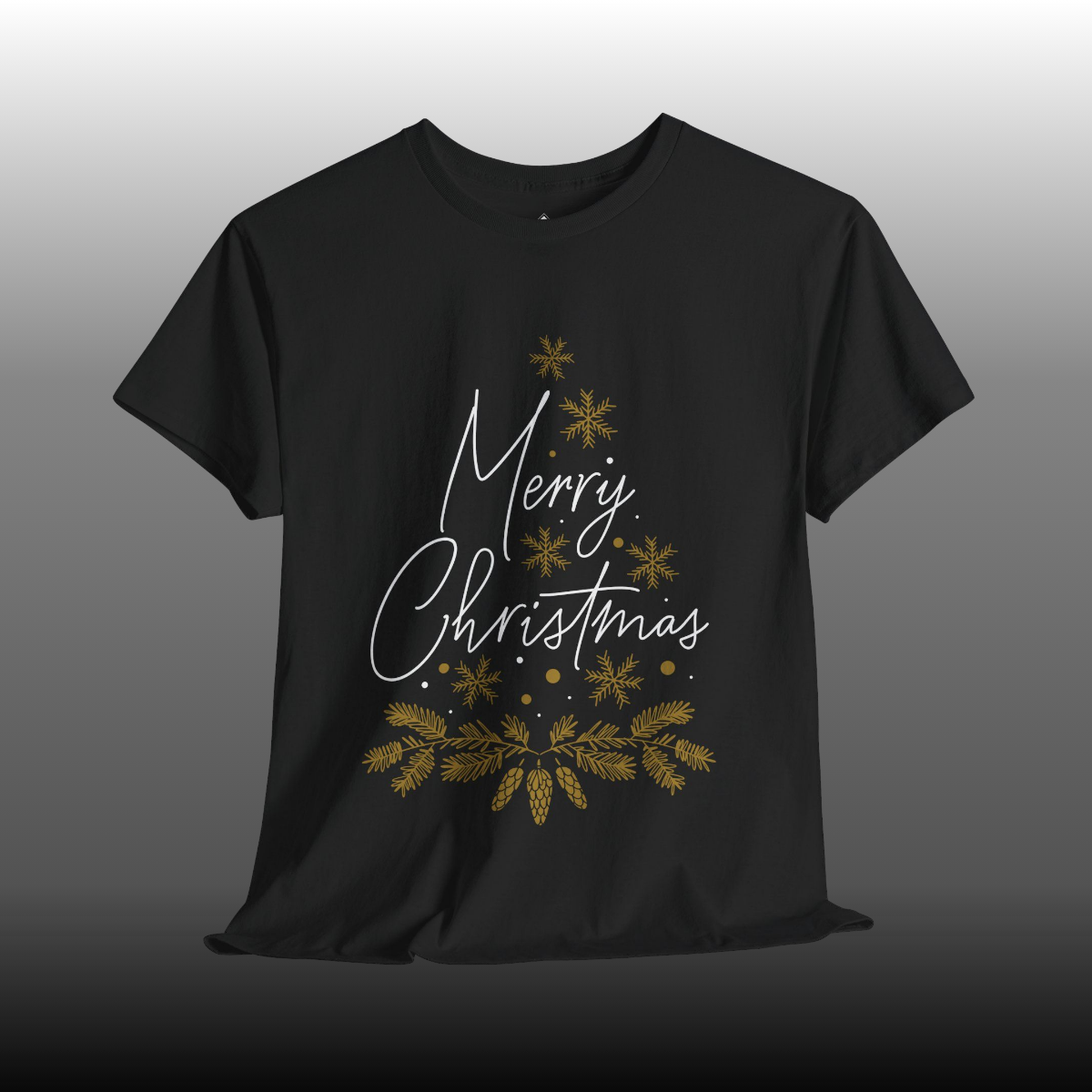 Merry Christmas black T-shirt