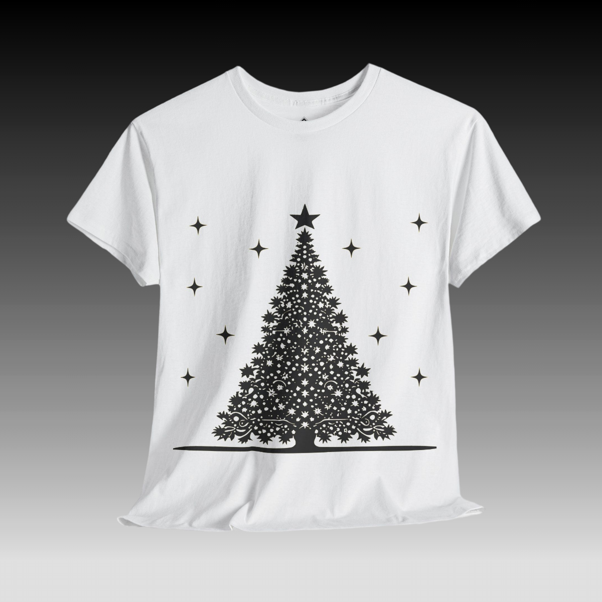 Christmas Tree white T-shirt