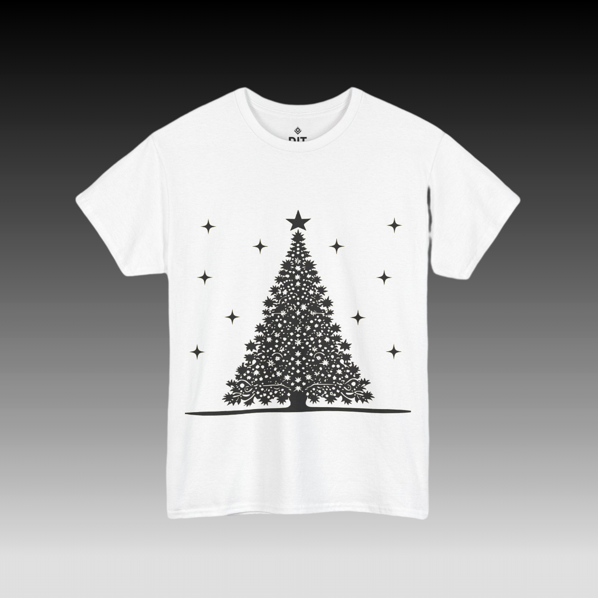 Christmas Tree white T-shirt