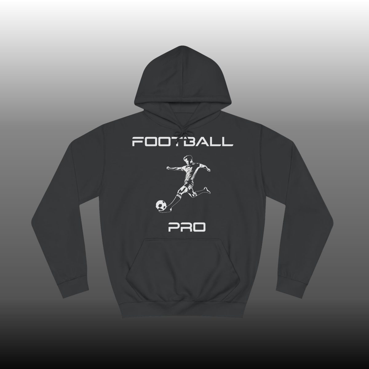 Football Pro Hoodie black