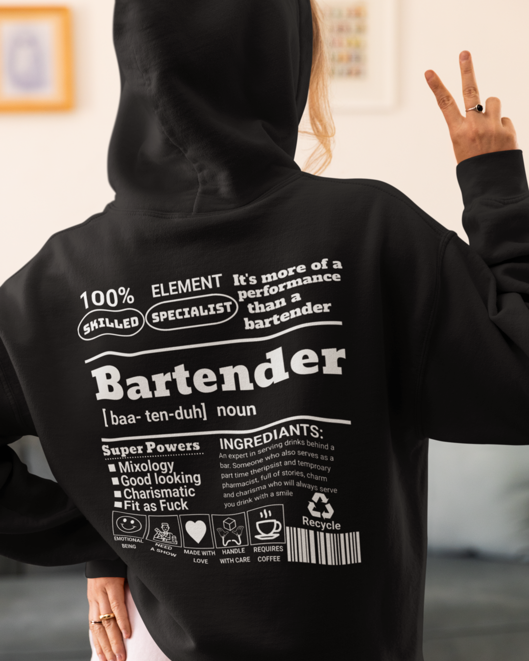 Bartender Special Hoodie B