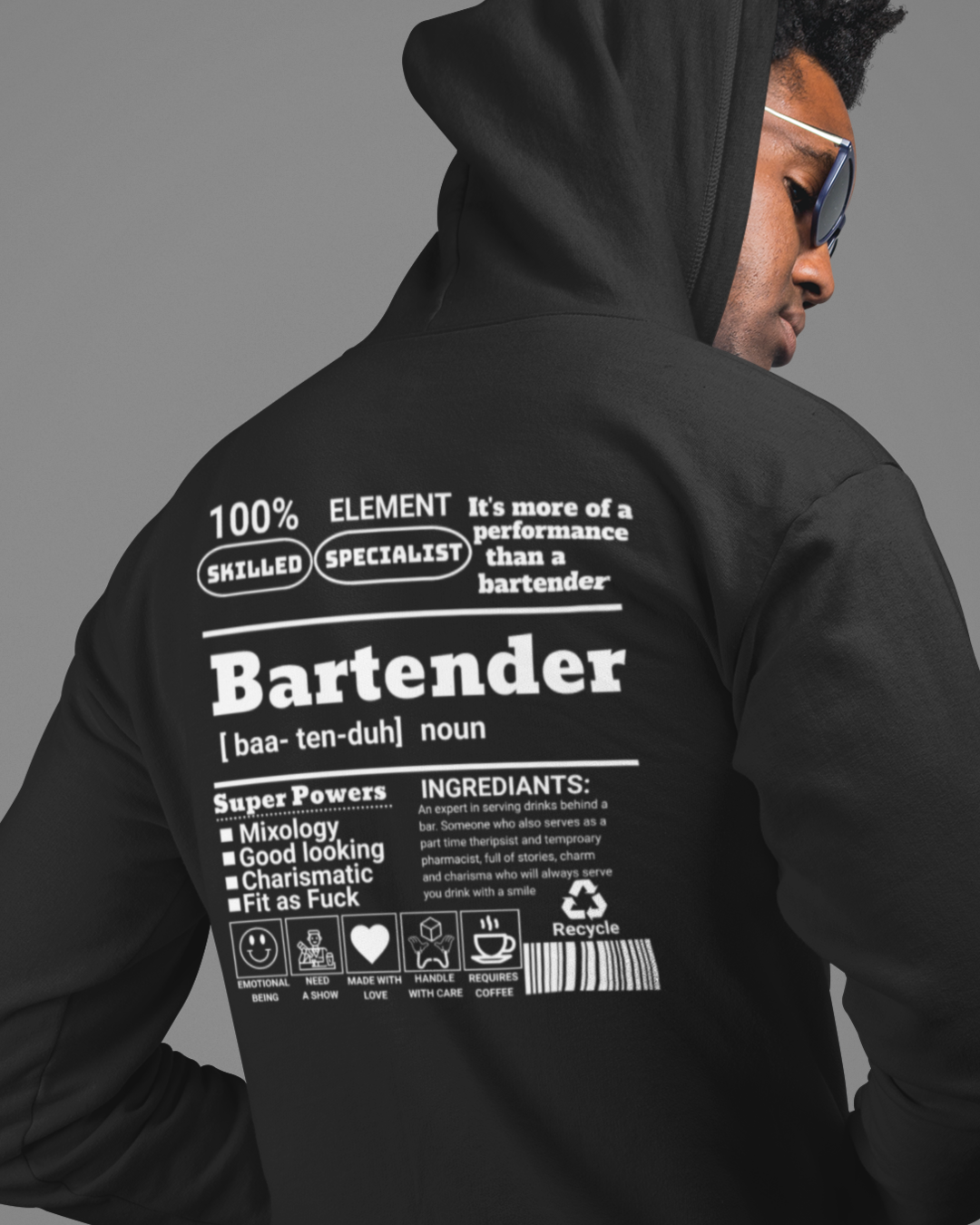 Bartender Special Hoodie B