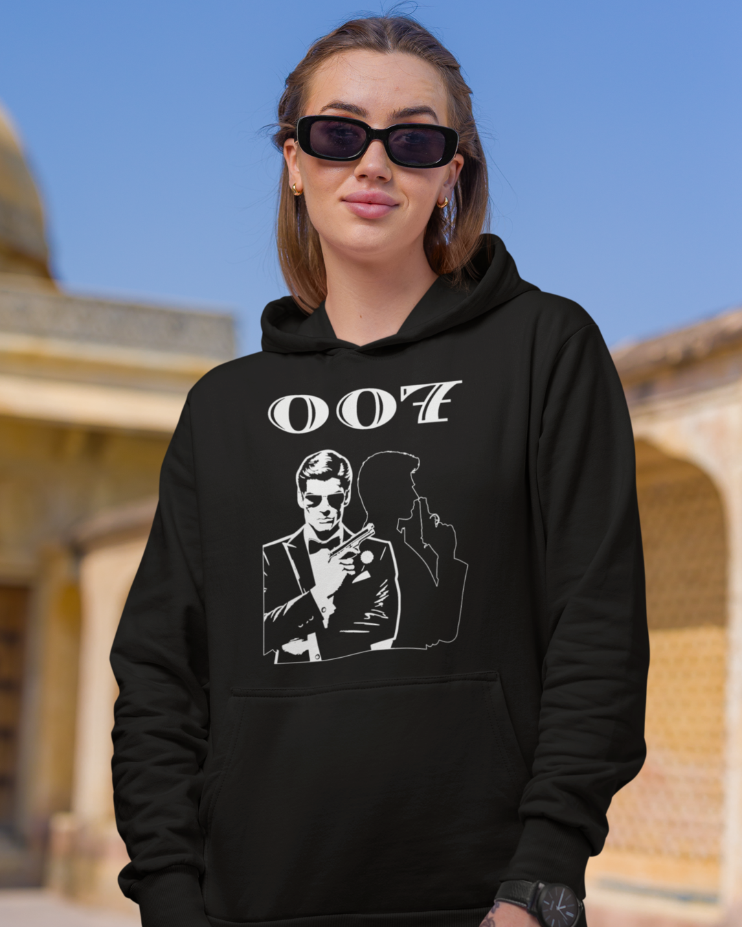 007Agent Hoodie black