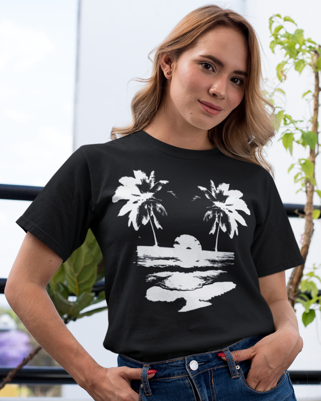 Sun Set T-shirt black