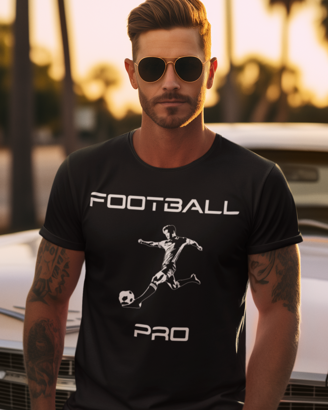 Football Pro T-shirt black