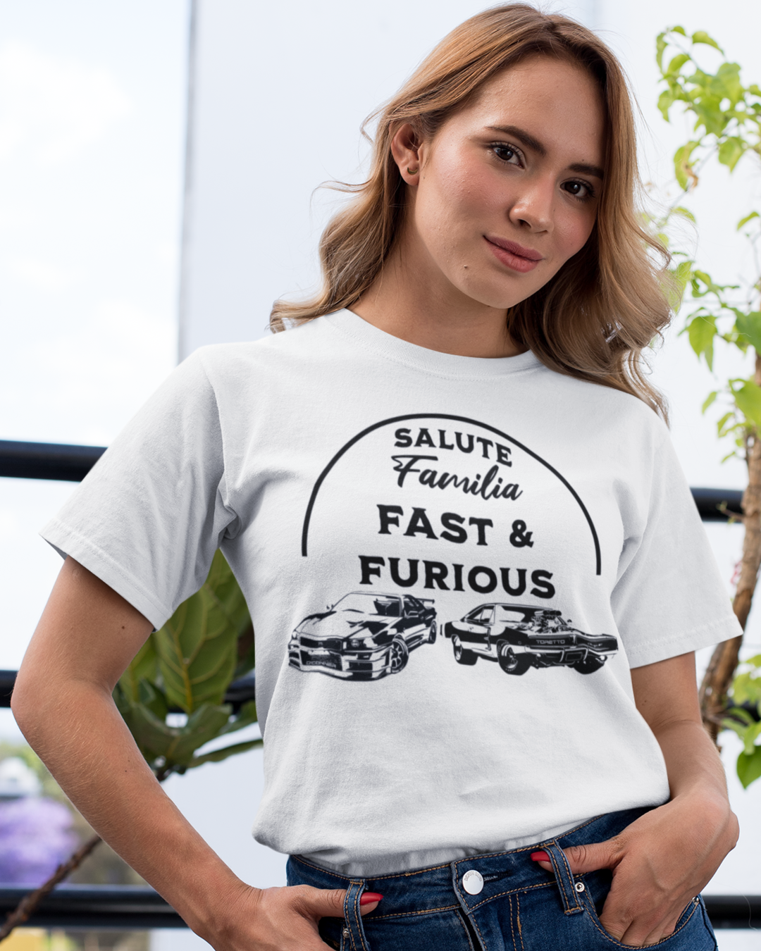 Fast and Furious T-shirt white
