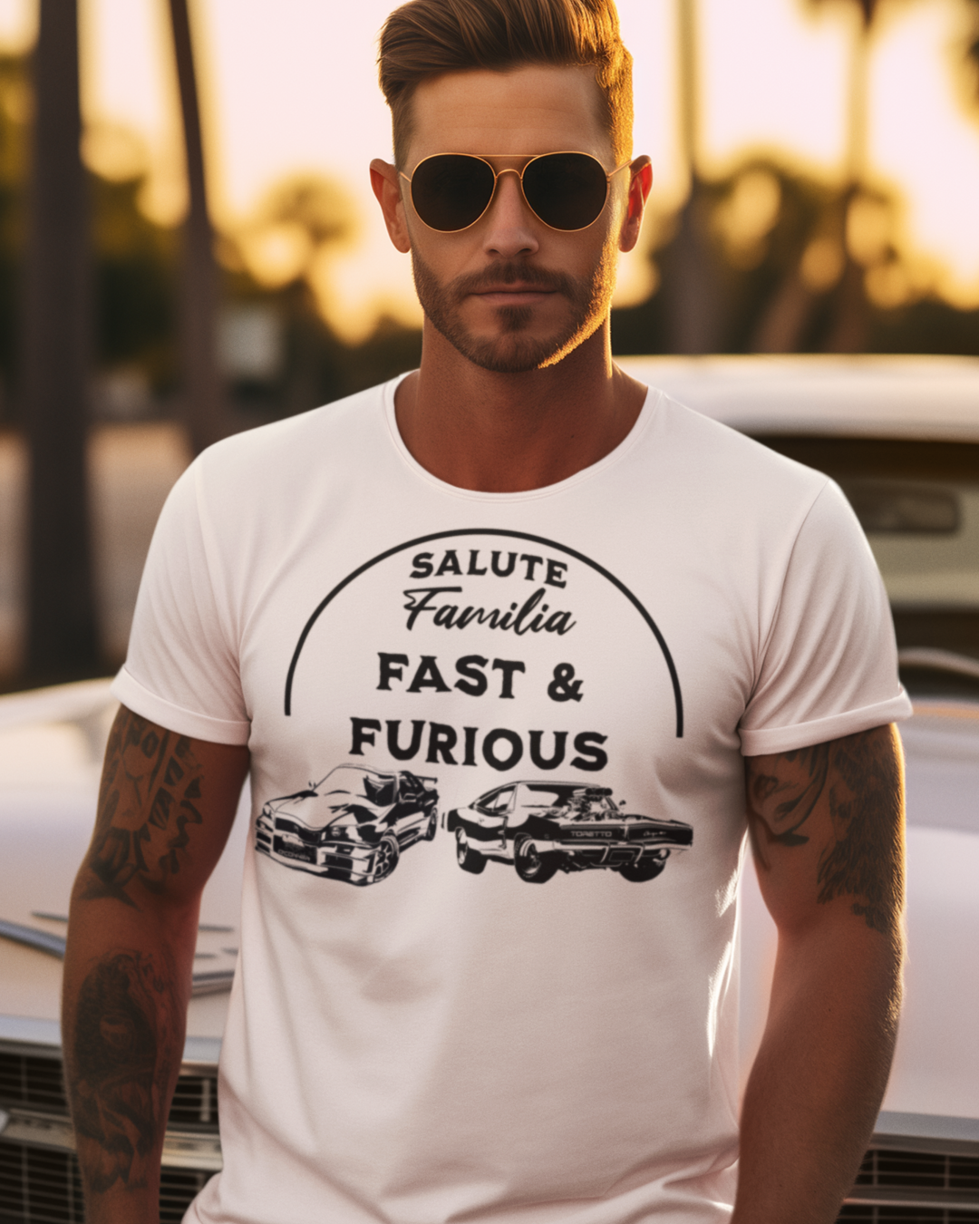 Fast and Furious T-shirt white