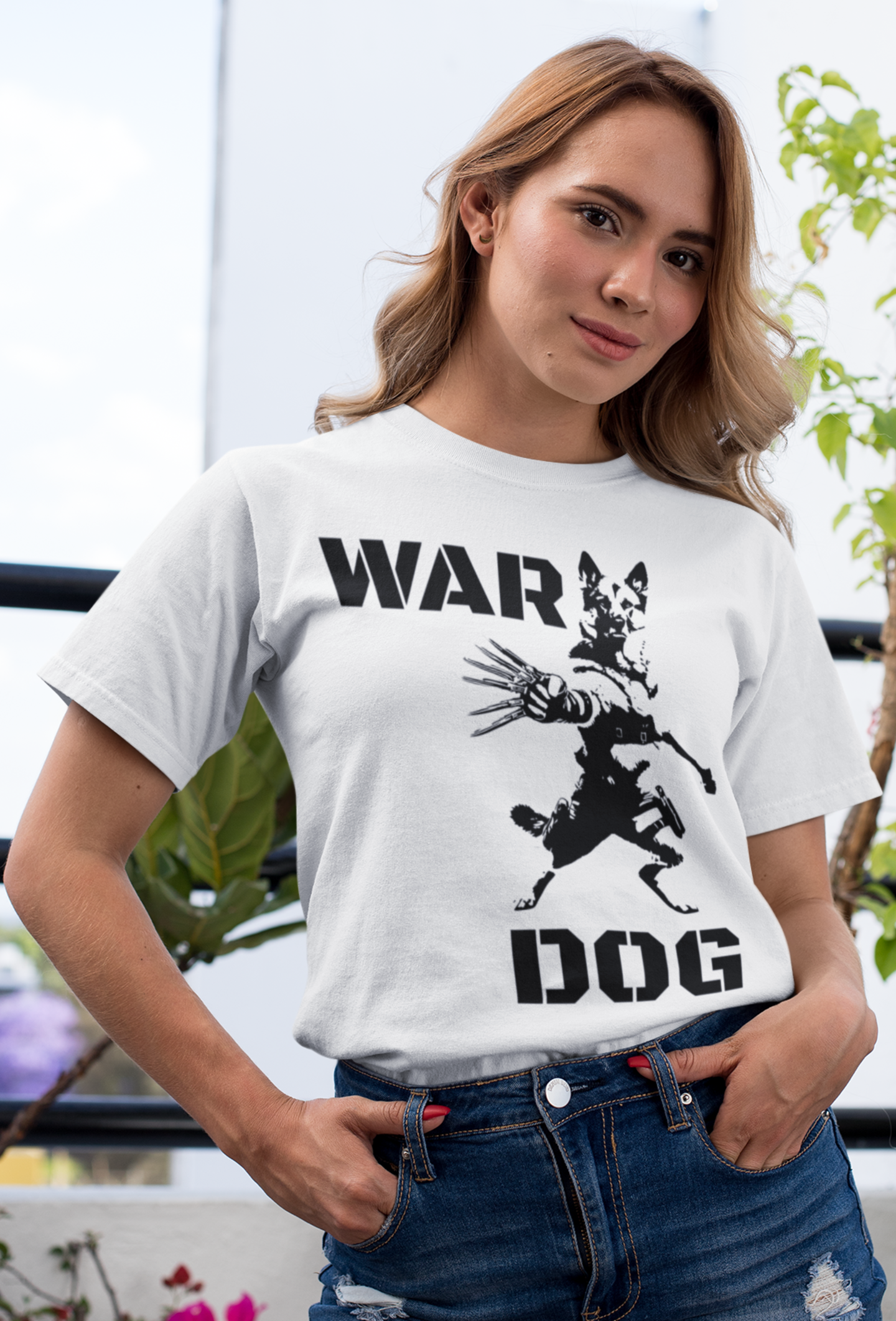 WarDog t-shirt white