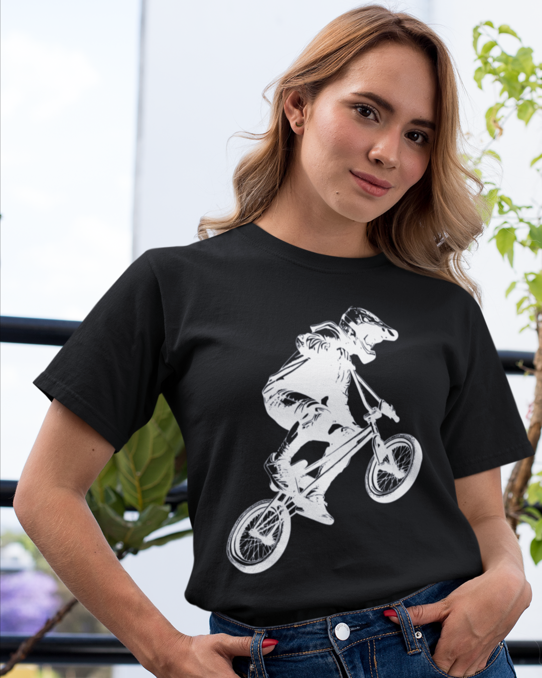 BMX T-shirt black