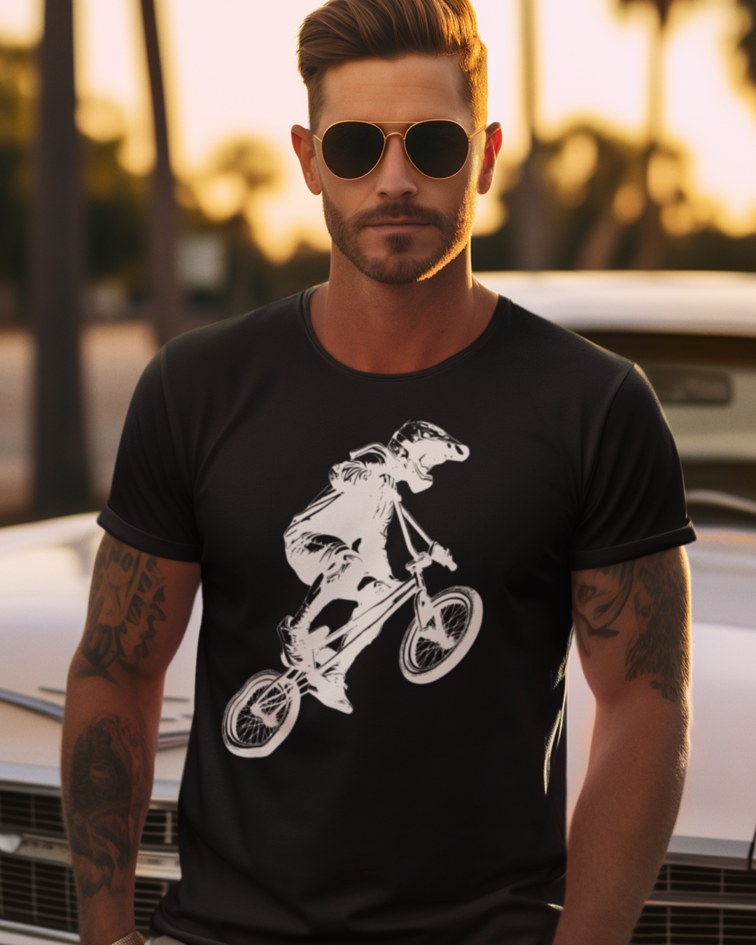 BMX T-shirt black