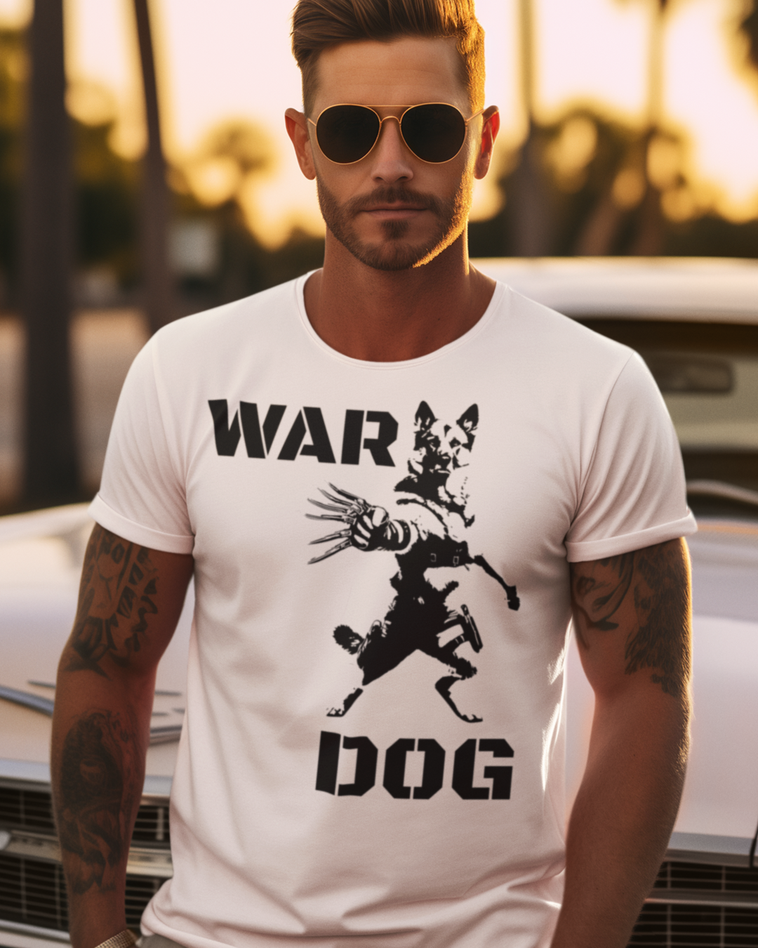 WarDog t-shirt white