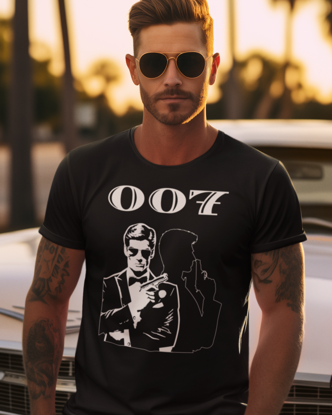 007 Agent T-shirt black