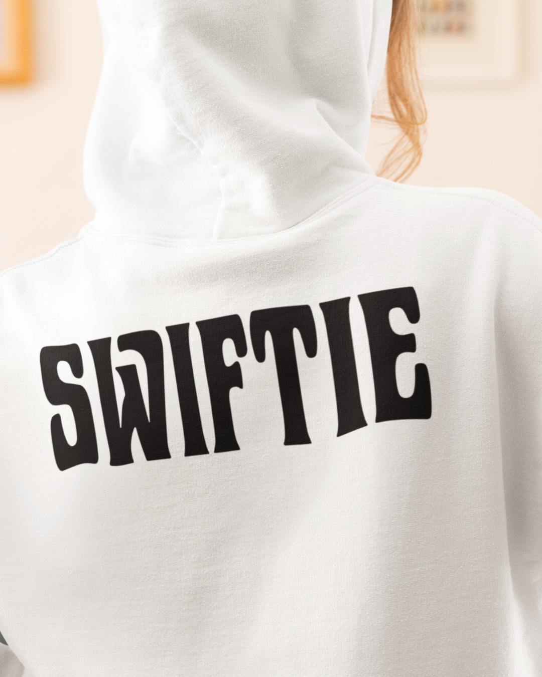 Taylor Swift Fan Hoodie white