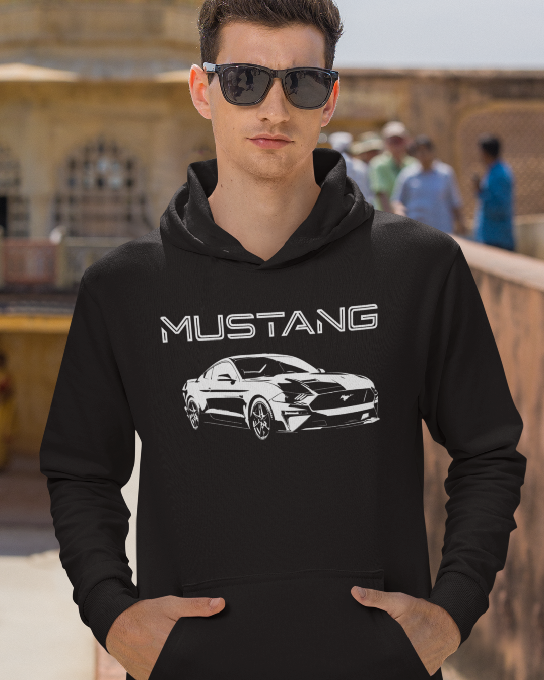 Mustang Hoodie black