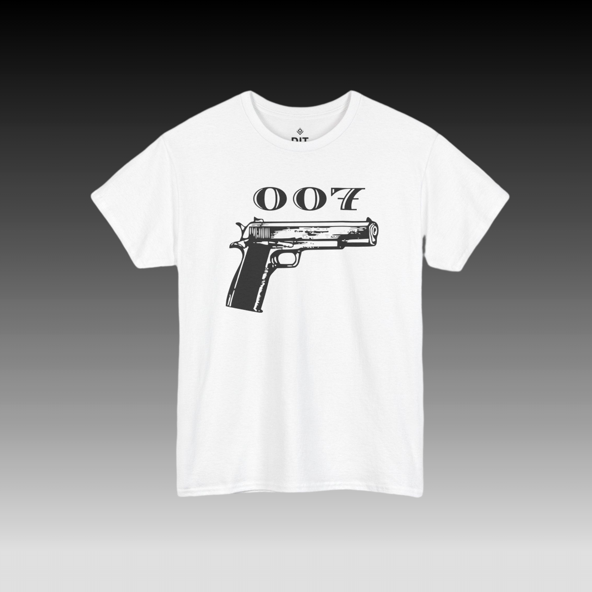 007 Gun T-shirt white