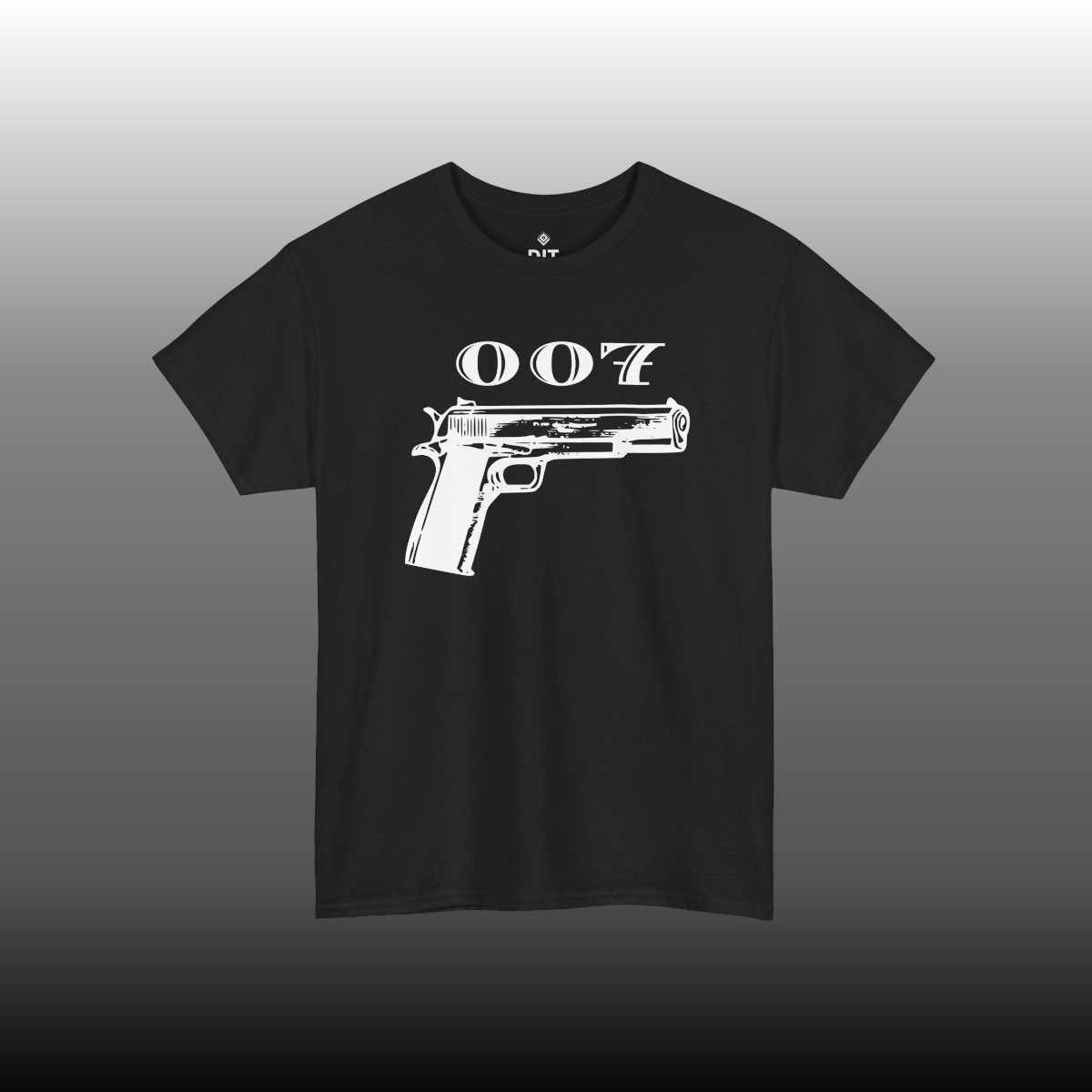 007 Gun T-shirt black