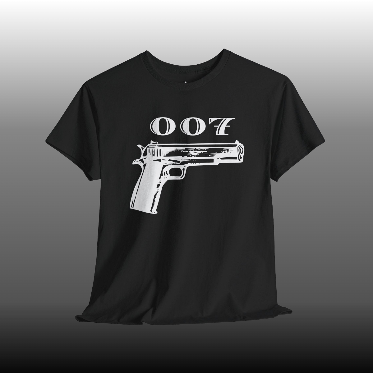007 Gun T-shirt black