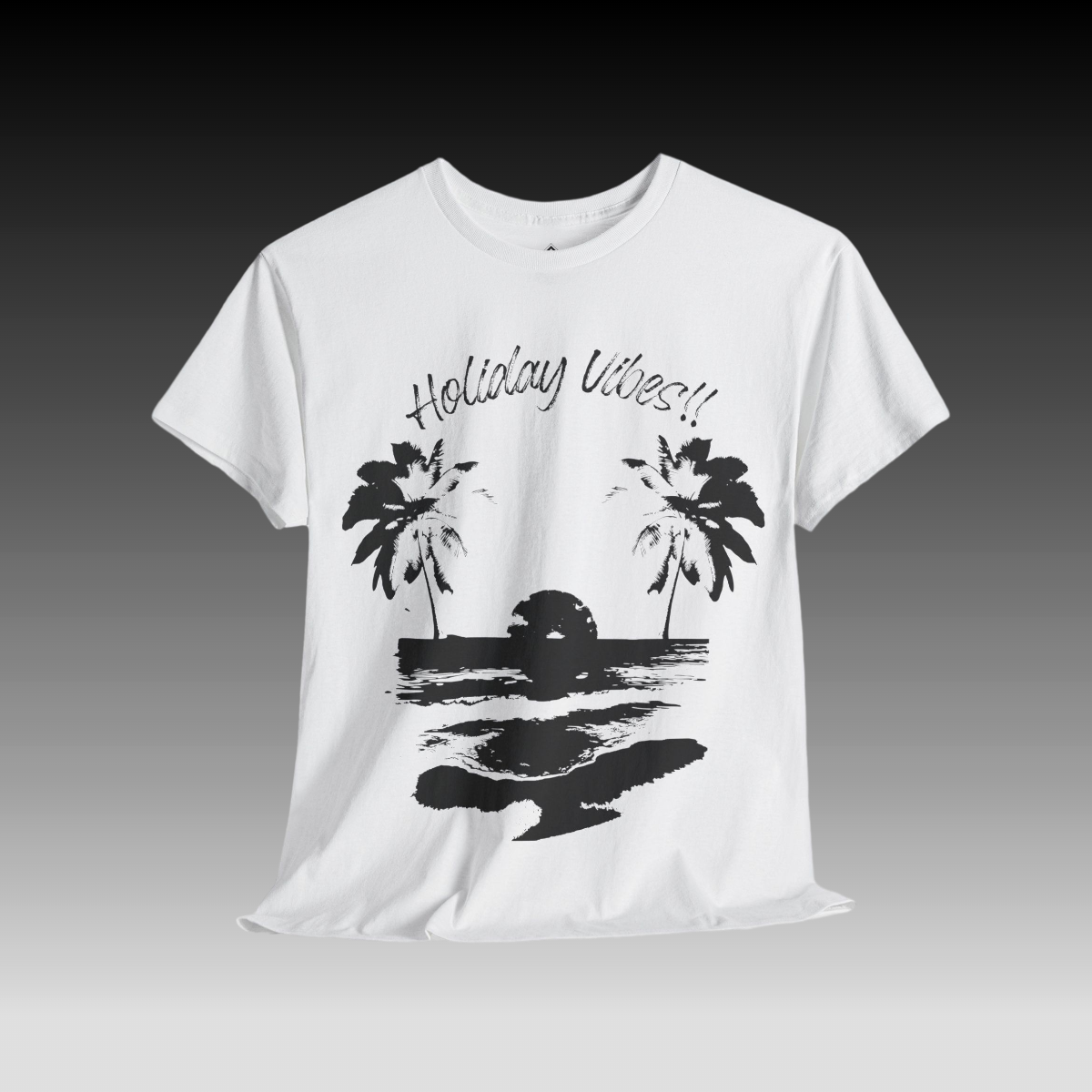 Holiday Vibes T-shirt white