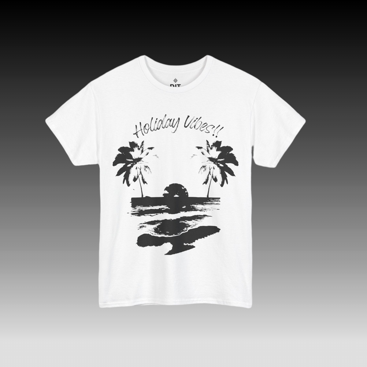 Holiday Vibes T-shirt white
