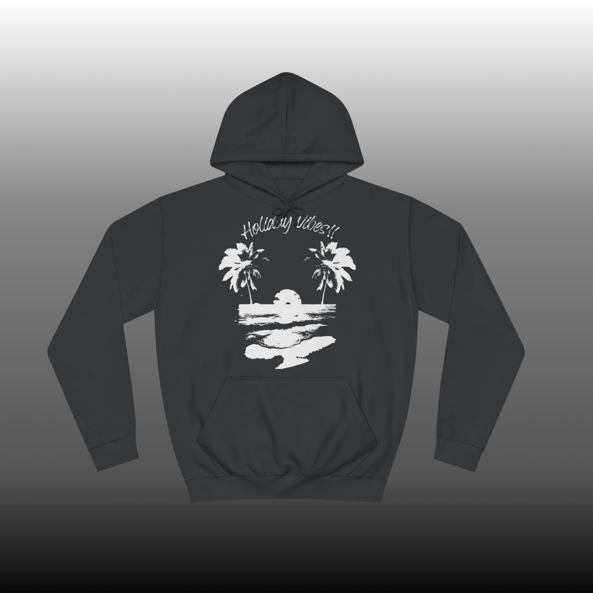 Holiday Vibes Hoodie black