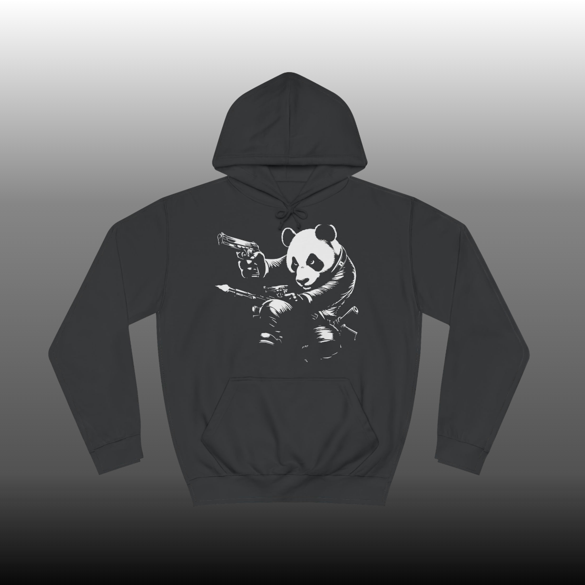 Agent Panda Hoodie black