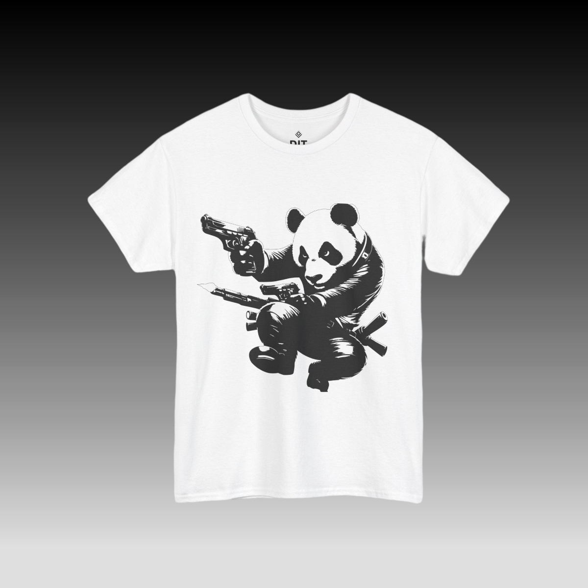 Panda T-shirt white