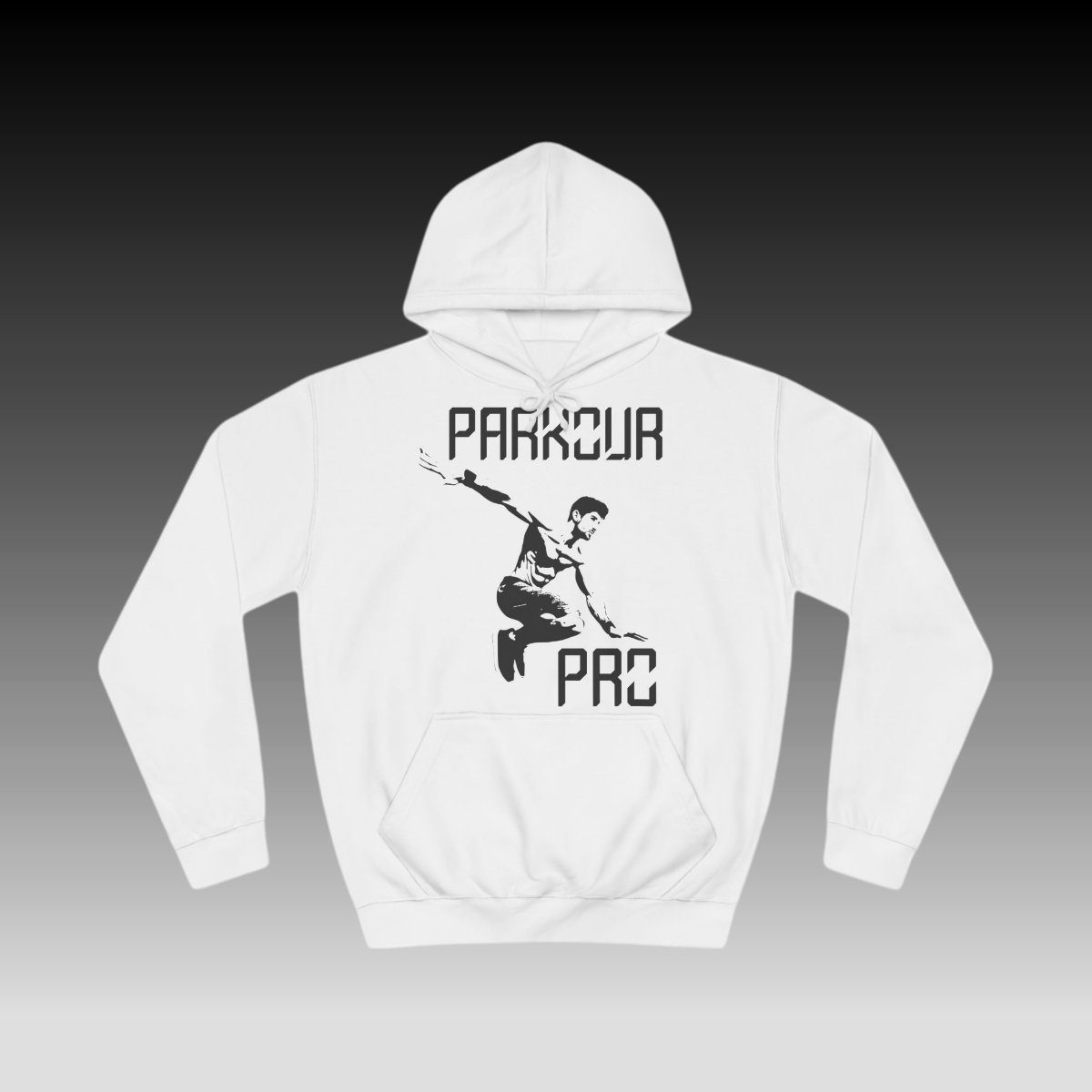 Parkor Pro Hoodie white