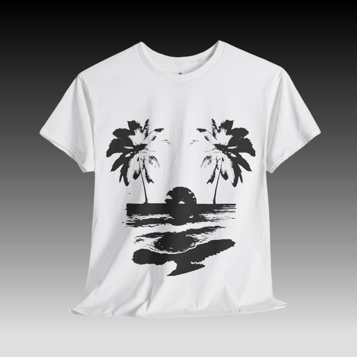 Sun Set T-shirt white
