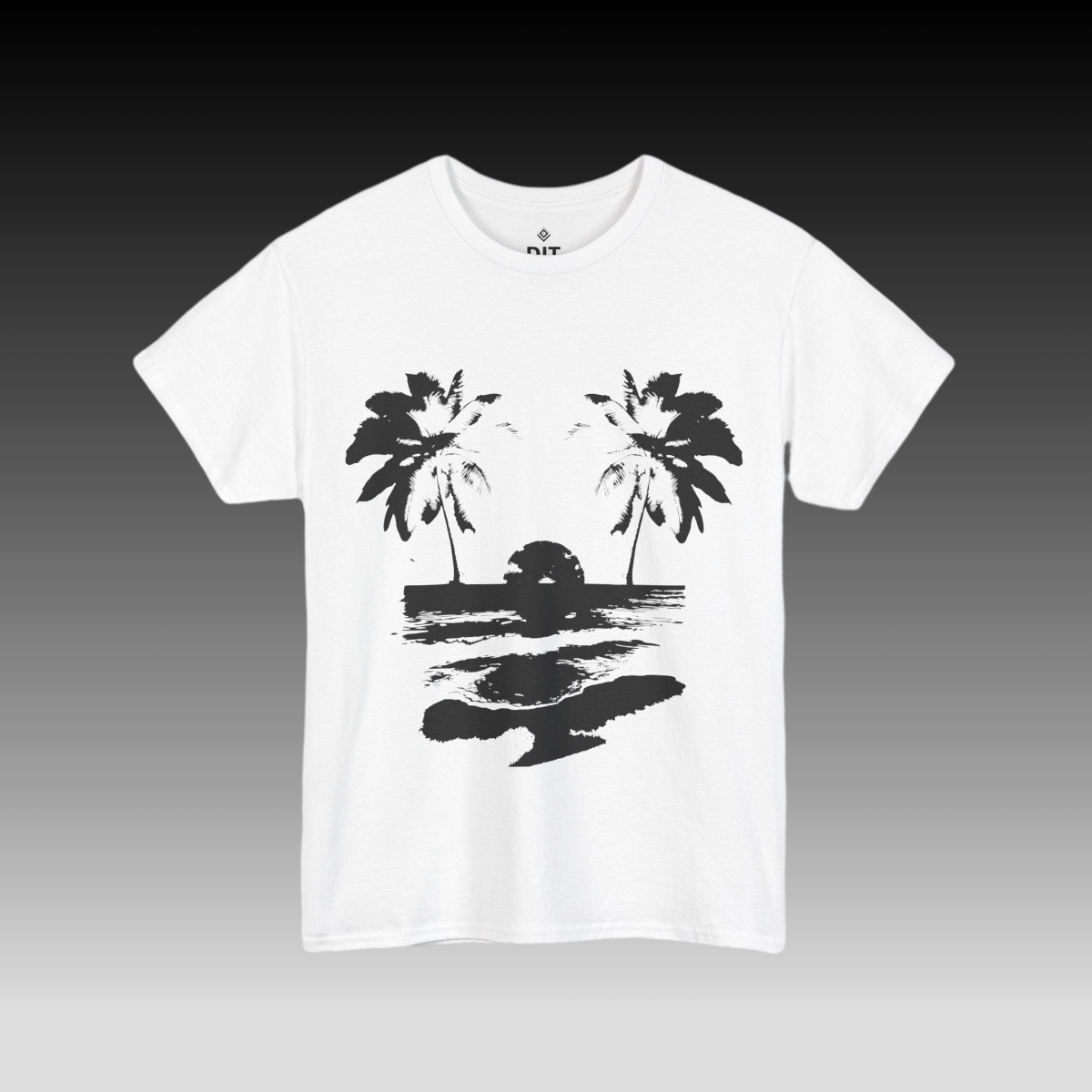 Sun Set T-shirt white