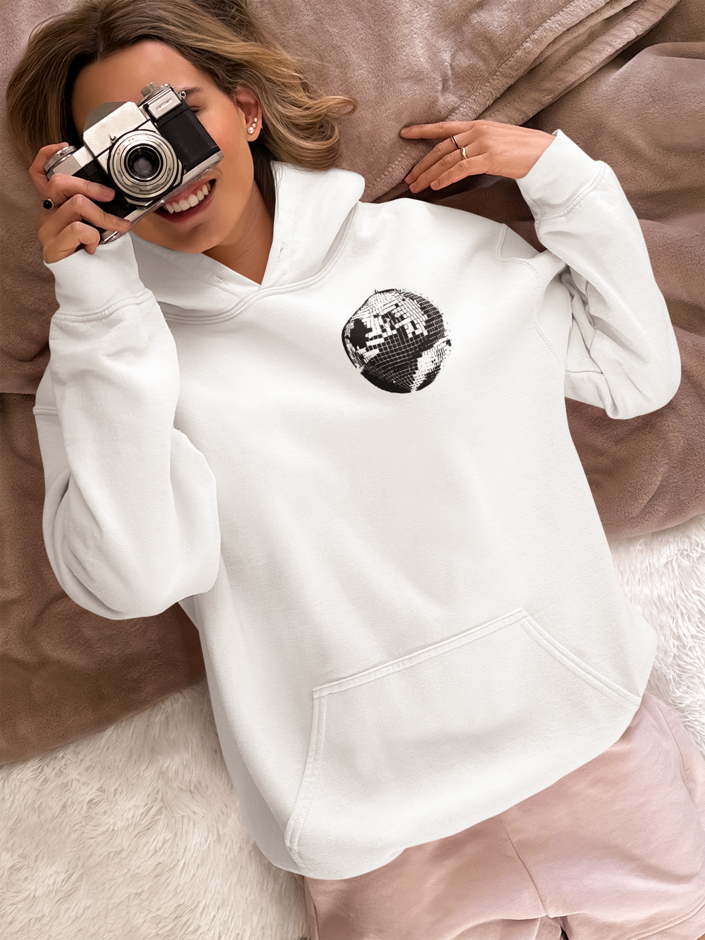 Taylor Swift Fan Hoodie white