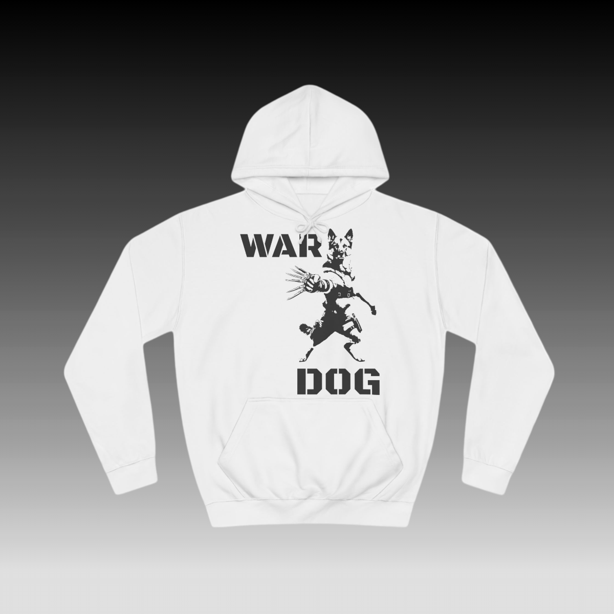 WarDog Hoodie white